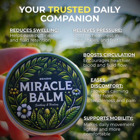TAYNYOVA Miracle Balm – Herbal Relief for Swollen & Tired Legs